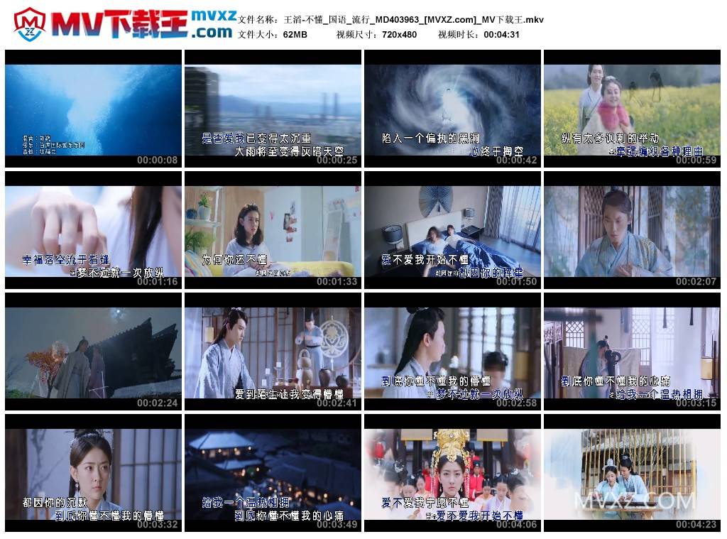 王滔-不懂_国语_流行_MD403963